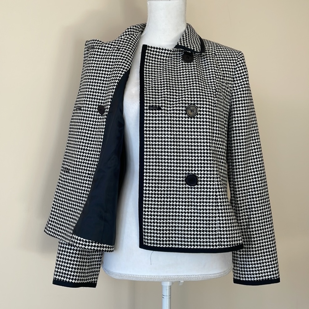 Talbots Houndstooth Jacket - image 2